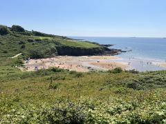 The beach at Bovisand Bay